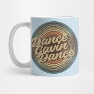 Dance Gavin Dance Vintage Vinyl Mug